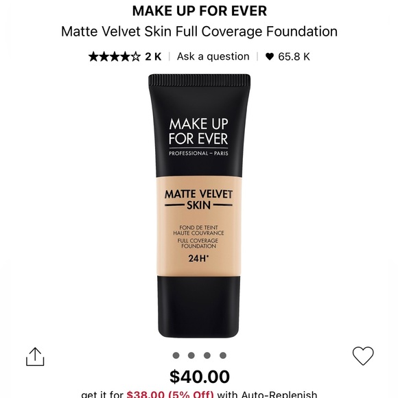 Makeup Forever Makeup Makeup Forever Matte Velvet Skin Foundation